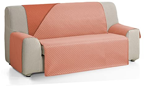 Martina Home Sofaüberwurf, gesteppt, Fliesen/Koralle, 3-Sitzer, (Diamond)