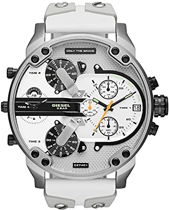 Diesel Mr. Daddy 2.0 Orologio da Uomo Bianco