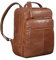 STILORD 'Nikita' Laptoprucksack 13,3 Zoll Leder Groß Damen Herren Lederrucksack Vintage Rucksack Business Handgepäck Reiserucksack Travel Backpack, Farbe:toretto - dunkelbraun