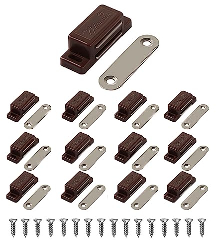 Magnetschnäpper Tür Magnet für Schranktür, Lockimo Türmagnete für Möbel Schrankmagnete Möbelmagnet Magnet Türschließer Magnetverschluss Schrank