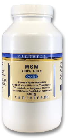 Balchem OptiMSM™* Das reinste, sicherste und qualitativ beständigste MSM der Welt - v a n t e r r e 480g Pure OptiMSM®