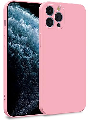 MyGadget Hülle kompatibel mit iPhone 11 Pro - Zweilagige Handyhülle mit Kameraschutz - Cover mit Innenfutter & Silikon außen - Rosa