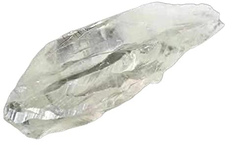 1 Pieza de Piedras de Cuarzo Verde de Punto de Cristal en Bruto Crudo Natural FZUGEDRLI