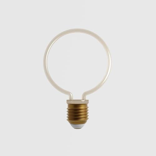LEDSone LED E27 Decorative Bulb, Round Shape LED Line 4W Edison Screw Base Bulb 220V-240V Vintage Soft Filament Bulb Holiday Night Light Christmas Home Decor Halloween Lights