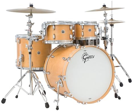 Gretsch GB-E8246 Brooklyn Shell Set Satin Natural - Drum Kesselsatz