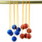 PEUTIER 6 Packs Ladder Ball Replacement, Ladder Ball Toss Game Ladderball Throwing Ball Tournament-style Ladder Golf Balls Accessories for Sports Game Toss Match (Red&Blue)
