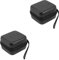 TOYANDONA 2St Elektroniktasche yoyo Yo-Yo Aufbewahrungstasche Yo-Yo Spielzeug Tasche Yo-Yo Geschenkidee Yo-Yo Schutzetui Diabolo yos Tasche Kopfhörer Fall Aufbewahrungsbox für Ohrstöpsel PVC