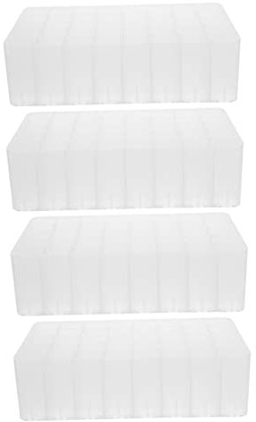 HOODANCOS 4pcs Marker Pen Box Pen Sorting Base Desktop Storage Holder for Office Use Organize