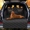 Hundedecke Auto Kofferraum Schutzmatte für Ford Focus Turnier 4 (IV) HP I 2018-2024, Hund Reise Transport Kofferraumschutz mit Stoßstangenschutz Wasserdicht Kratzfest