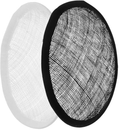 VILLCASE Tropfenförmige Hutbasis-strukturunterstützung Für Millinery Runde Fascinator-hutbasis Für Individuellen Kopfschmuck
