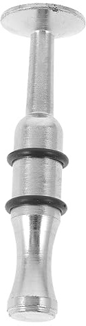 Mundkrafttrainer für Saxophon und Horn aus Metall, Silber | Lippenmuskeltraining, Einfache Handhabung, für Anfänger und Profis, Stärkt Kontrolle, Schlichtes Design