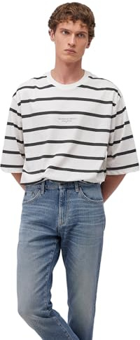 Mavi Herren Stripe Tee T-Shirt