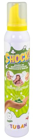 Tuban Shock! Multisensorischer Schaum-Gel 200 ml – Kühlend – Feuchtigkeitsspendend – Unterstützt die sensorische Integration bei Kindern