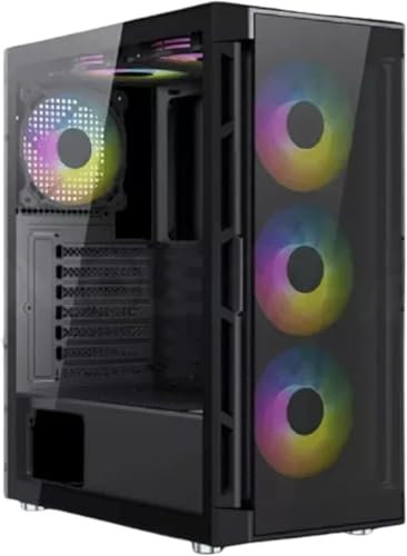 XYRAMAX Budget Gaming PC for Gamers - Intel Core i5 2 Gen, Nivida GT 710 2GB, 8GB RAM, 256GB SSD, 500GB HDD, Prebuilt Gaming Desktop Tower With Fans, 500W PSU, Wifi