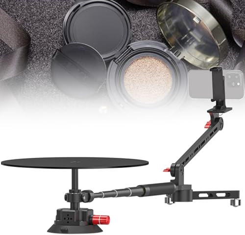 ExoticaBlend Motorized 360 Rotation Camera Spinner,Photography Turntable Photo Booth for Unboxing Commercials Video Food Jewelry Slow Motion Bullet-time
