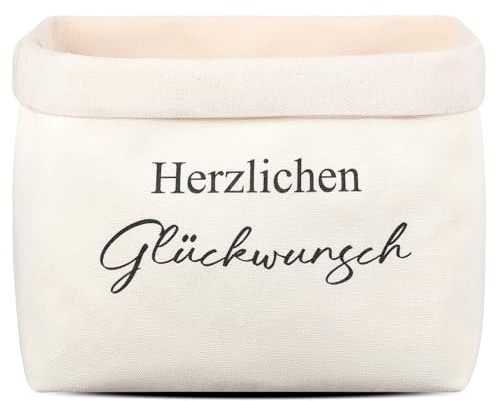 Xuniea Geschenkkorb Herzlichen Glückwunsch Abschluss Geschenk Brotkorb Weiß | Geburtstagsgeschenk, für Freunde Kollegen Familie, Prüfung Bestanden Tasche, Geschenktüte, Geschenkidee zum Abitur Ruhestand