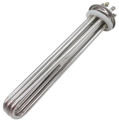 Heizelement for Boiler und Ersatzteile 220V/380V Edelstahl-Heizrohr for Dusche mit Sonde, 1 Stück(380V 6KW 260L)