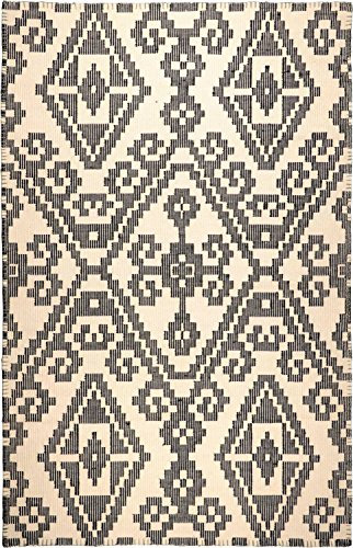 TOM TAILOR Teppich Vintage, Large Pattern, Black 140cm x 200cm beige