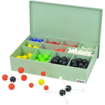 Organische und anorganische Chemie Molekular-Atommodell-Set - 520 Teile mit Hartplastikkoffer