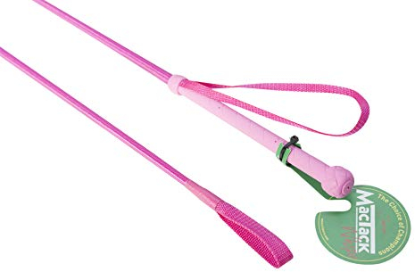 MacTack Junior Reitgerte, 61 cm, Neonpink, neon pink, Regular