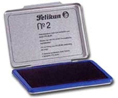 Pelikan Stempelkissen 7 x 11 cm Nr. 2 blau [OBEB13]