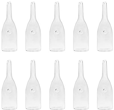 Elitzia ETD215SA El acné que absorbe el tubo de cristal tres pedazos de accesorios para Elitzia 3 en 1 máquina galvánica múltiple de la belleza (Transparente&Plana)