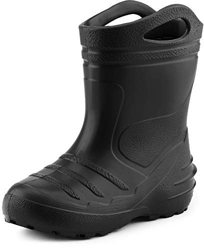 Ladeheid Stivali Bambino e Bambina in Eva KL051 (Nero, 30 EU)