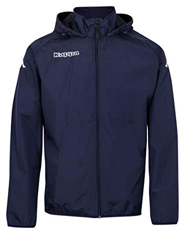 Kappa Martio - Giacca da allenamento, unisex, da adulto, Unisex - Adulto, Giacca da allenamento., 304TSP0, Blu navy, L