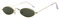 Lazzboy Herren Damen Retro Kleine Ovale Sonnenbrille Metallrahmen Shades Eyewear Unisex Reise Für Brillen Katzenauge Metall Rand Rahmen Frau Sonnebrille Gespiegelte Linse Sunglasses(G)