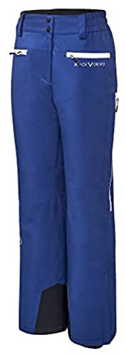 Black Crevice Damen Skihose, 10.000mm Wassersäule, atmungsaktiv, dunkelblau, 40