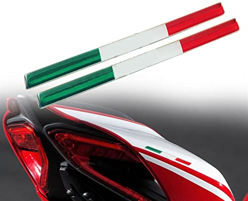 YZTAC 3D Italien Aufkleber Motorradsport Aufkleber Für Aprilia RV4 RSV4 Für Ducati Monster 848 959 899 1098 1199 1299 Für Piaggio Für Vespa