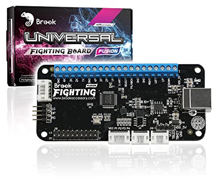 Brook Universal Fighting Board Fusion – vorinstallierte Header-Version