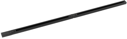 Qazqa Modern Schienenbeleuchtung Zubehör für Schienensystem - Iconic - Schwarz, 2cm,