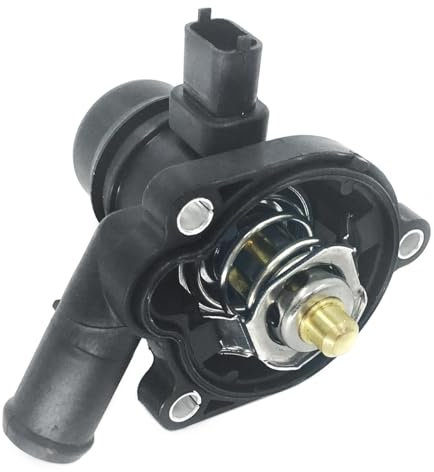 Hajus 1211410 Thermostat 103°C mit Gehäuse mit Sensor & Dichtung Kompatibel mit Chevrolet Opel Cruze Astra Corsa Insignia Meriva Zafira Adam 21.4 1.6 1.8 2009-2020