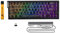 ATTACK SHARK X68PRO HE Rapid Trigger Wireless Keyboard, 0.01mm RT Accuracy 8000Hz Wired Gaming Keyboard, Adjustable Actuation, Snap Tap, RGB Backlit, Magnetic Switch, C01 Coiled Cable -Black