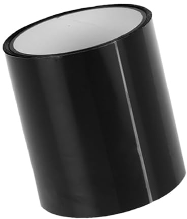 SHERCHPRY Reparaturklebeband Gewebeband 150x10cm Stark Klebend für Wasserleitungen und Notfallreparaturen Wetterfest Schwarz