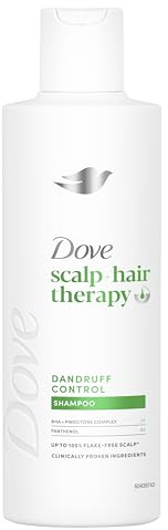 Dove Scalp + Hair Therapy Dandruff Control Shampoo hair care with Salicylic Acid, Piroctone and Panthenol for up to 100% flake-free scalp* 250 ml