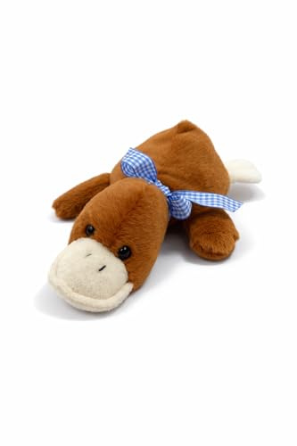 Generisch Peluche de ornitorrinco de 23 cm – Lindo peluche suave, ornitorrinco – Regalo para niños y amantes de los animales (marrón)