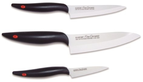 Kasumi - Coltello da Cucina in Ceramica kc03, Lunghezza Lama: 8 cm