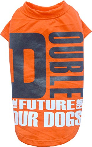 Doggy Dolly T472 Hundeshirt Future, orange, Größe : S