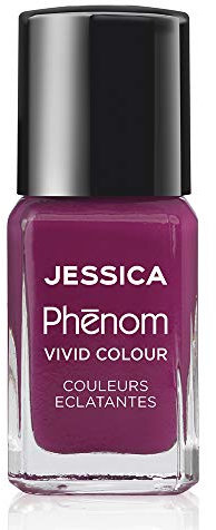 JESSICA | Phenom Vivid Colour Nail Polish | Long-lasting Gel-like Nail Polish without UV Lights coming in vivid & pigmented colours | Lap of Luxury | 14 ml