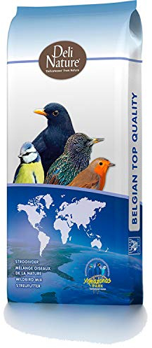 Deli Nature Basis VOGELFUTTER Super Energie Mix mit Früchten 15 kg Sack Züchter Volieren