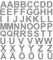 kleb-Drauf® | 58 Buchstaben, Höhe je 5 cm | Grau - matt | Wandtattoo Wandaufkleber Wandsticker Aufkleber Sticker | Wohnzimmer Schlafzimmer Kinderzimmer Küche Bad | Deko Wände Glas Fenster Tür Fliese