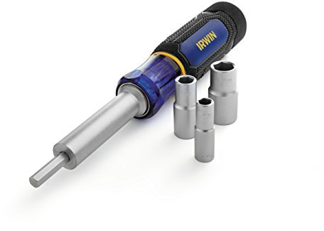 Irwin Tools 1948779 ausziehbar Schraubendreher mit 5 Impact Bits, 1948777