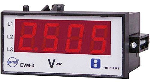 ENTES® evm-3 – 48 epm-3 – 48 Voltmeter-Instrument panels