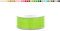 Organzaband 25mm x 25m Rolle - FARBAUSWAHL in 3/6/12/25/38mm - transparent, farbecht & waschbar - Schleifenband für Hochzeit - Geschenkband zum Verpacken Dekorieren Basteln - Hellgrün Maigrün 550