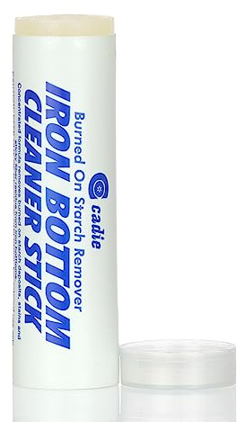 Steam Iron Bottom Cleaner Stick – Removes Build-Up Starch, Melted Fabric, Glue from Hot Iron – Eliminates Sticky Residue On Any Iron Soleplate on the Market - Easy to Use – 1 Pack