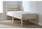STRICTLY BEDS&BUNKSThor Pine Single Bed Frame including Sprung Mattress (15 cm), Single 2ft 6 (5ft 9 L