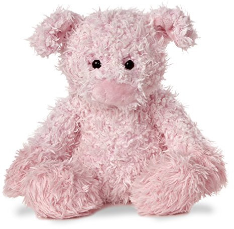 Aurora World 02438 - Plüschtier - Raggamuffins - Pippin Schwein, 13 Zoll / 33 cm