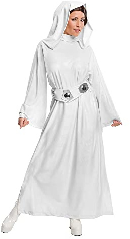 Rubie's Official Disney Star Wars Princess Leia Deluxe Ladies Costume, Adult Fancy Dress